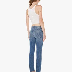 👖 Mother Mid-Rise Dazzler Ankle Fray Jeans – Weekend Warrior Wash – Sze 26 NWT